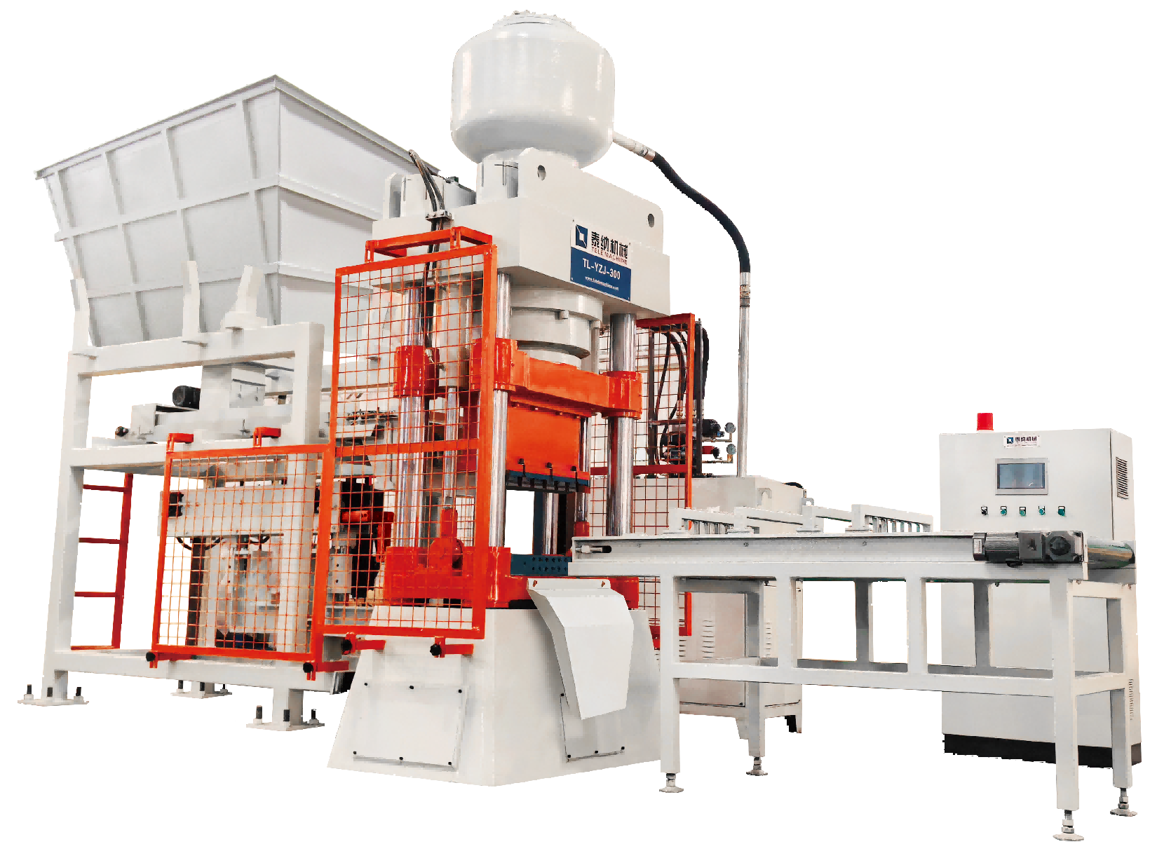 C21-11. TL-YZJ-300型液压自动压砖机 Auto Hydraulic Tiles & Bricks Press Type TL-YZJ-300