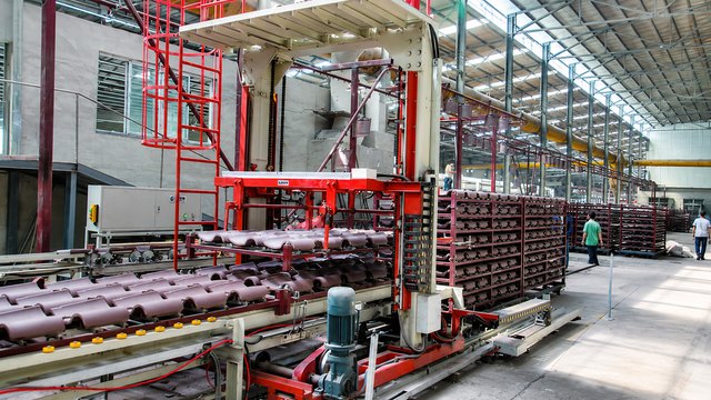 Exterior Wall Tile Production